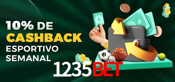 10% de bônus de cashback na 1235bet